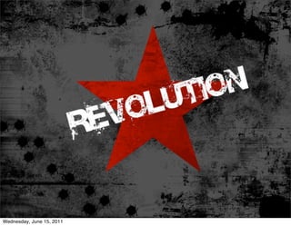 Wednesday, June 15, 2011
 