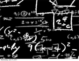 Wednesday, June 15, 2011
 