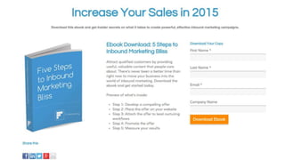 Case studies
Kissmetrics quiz
 