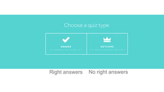 Right answers No right answers
 
