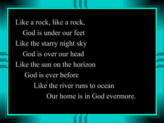 Like a rock (eng) copy | PPT