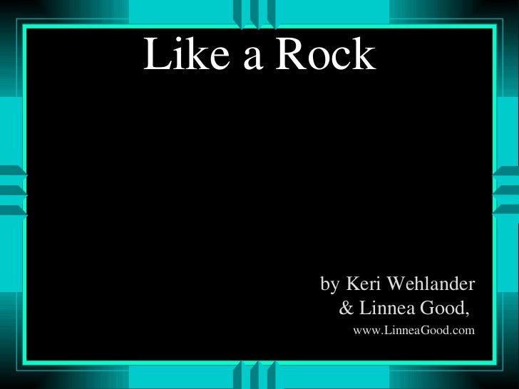 Like a rock (eng) copy