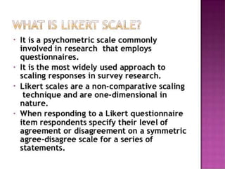 Likert scale