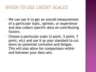 Likert scale