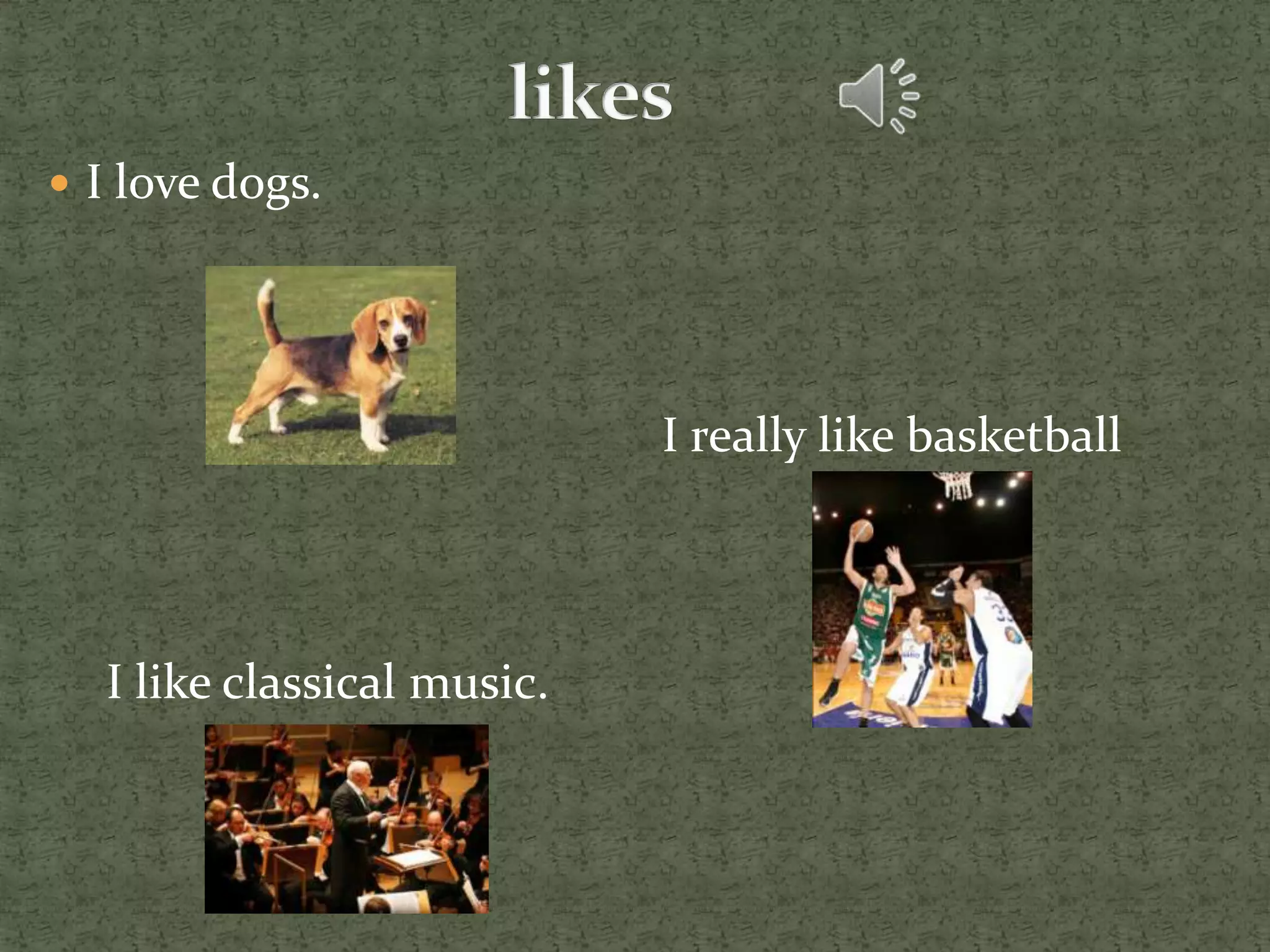 Likes and dislikes | PPT
