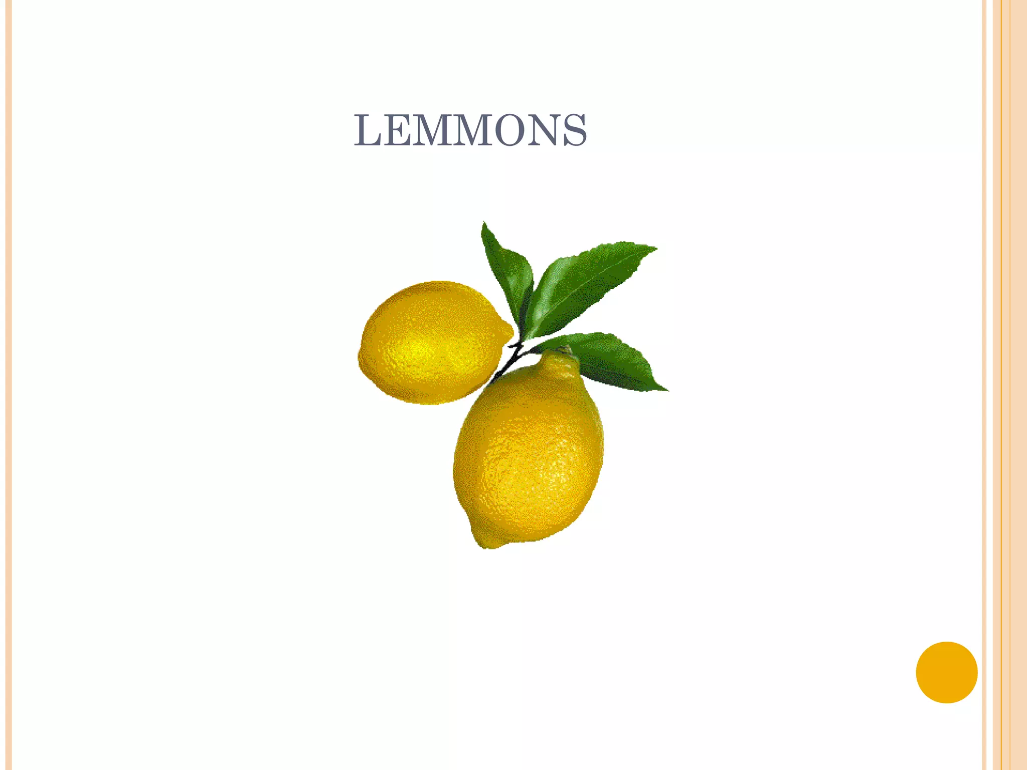 LEMMONS