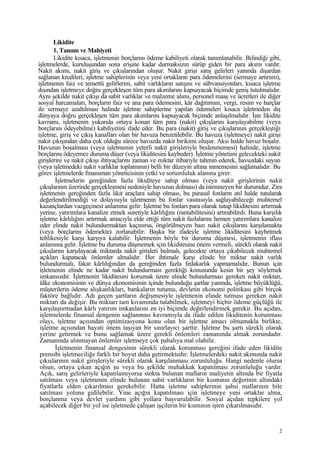 Likidite Analizi Doc