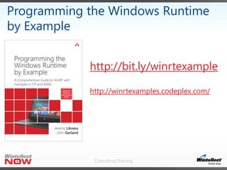 The Windows Runtime and the Web | PPTX