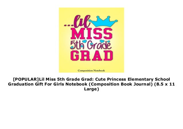 elementary school graduation gift girl