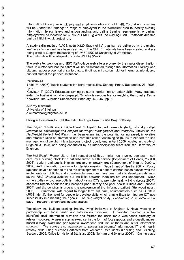 Lilac 2009 Full Programme