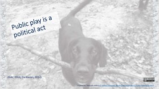 (Koh, 2014; De Koven, 2014)
This work is licensed under a Creative Commons Attribution-ShareAlike 4.0 International License
 