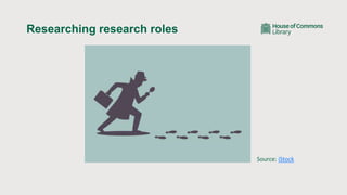 Researching research roles
Source: iStock
 