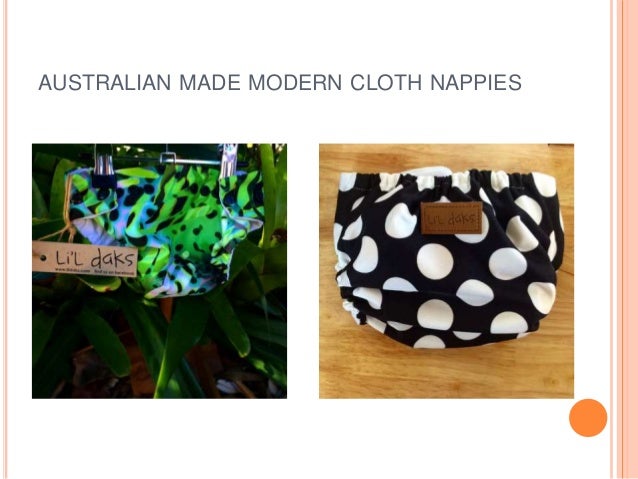 australian made modern cloth nappies