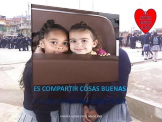 LA AMISTAD ES UNA RELACION DE LA MAS HERMOSAS.