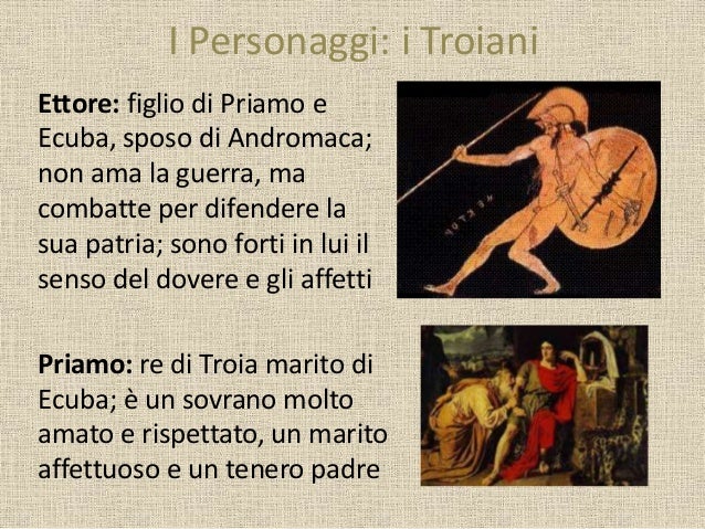 Il Padre Di Ettore E Paride L’iliade