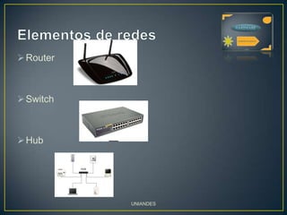  Router
Switch
Hub
UNIANDES