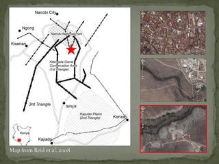 Alternative futures for Kenya’s national parks and wildlife reserves