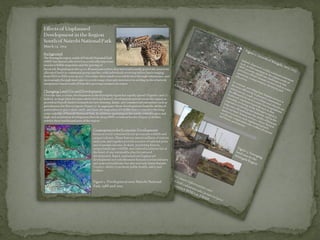 Alternative futures for Kenya’s national parks and wildlife reserves