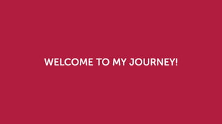 WELCOME TO MY JOURNEY!
 