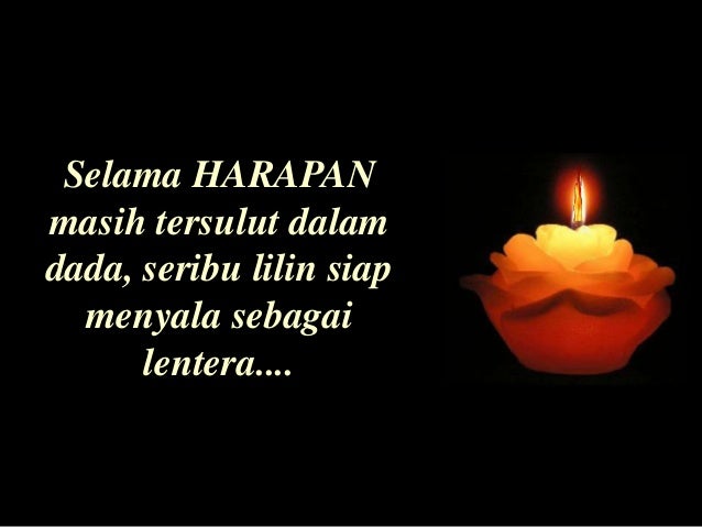 Lilin harapan Lilin harapan