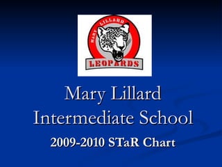 Mary Lillard Intermediate School 2009-2010 STaR Chart 