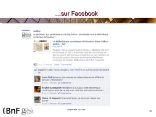… sur Facebook 