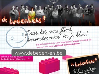 www.debedenkers.be 