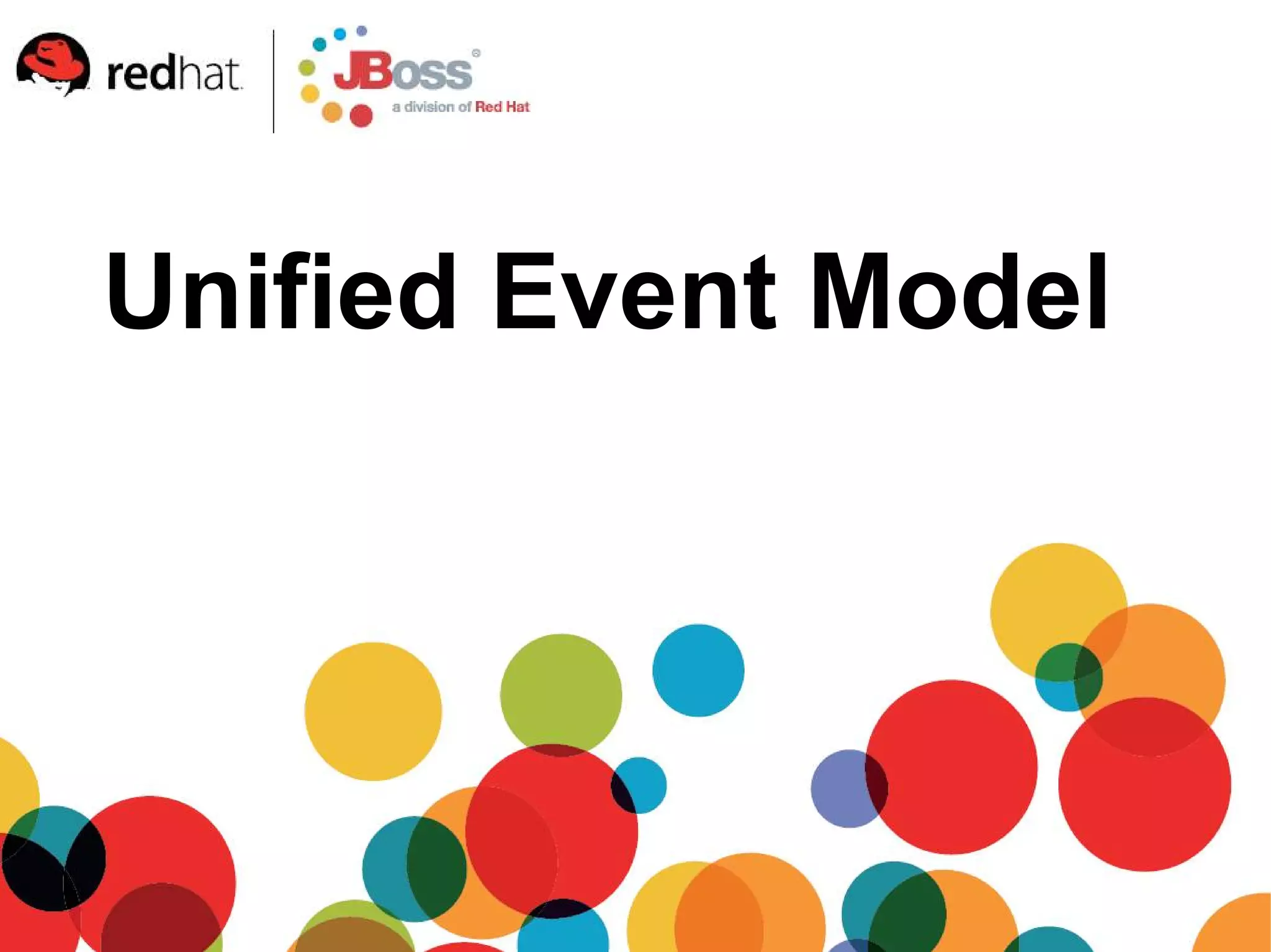 Unified Event Model
 