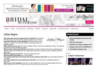 Lillian Mayro in the Press 