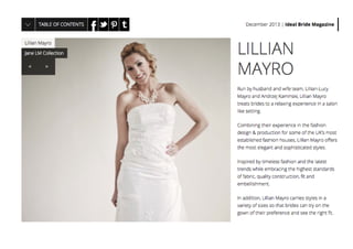 Lillian Mayro in the Press 