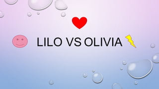 LILO VS OLIVIA
 