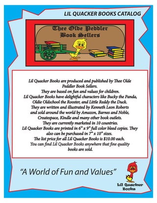 Lil quacker books catalog