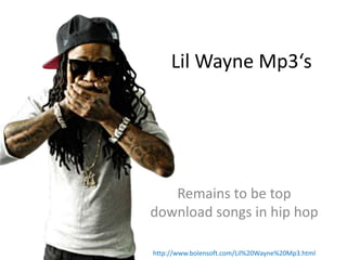 Lil Wayne Mp3 | PPT