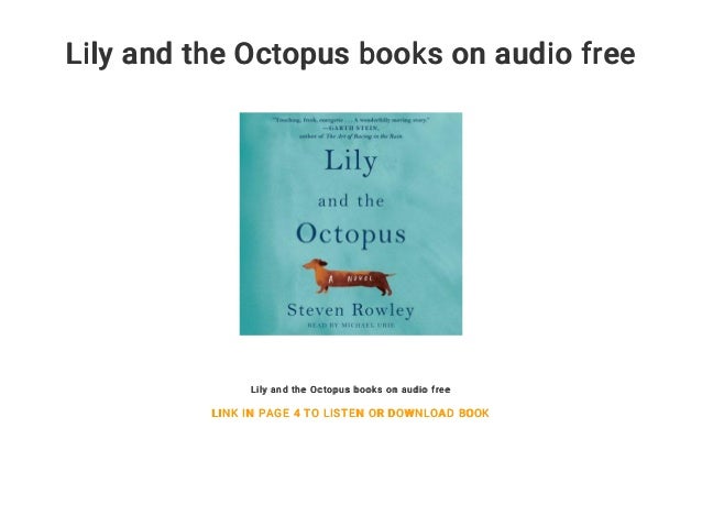 lily and the octopus book lily and the octopus book