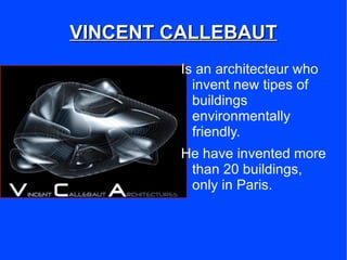 CAPACITY FOR 50.000 PEOPLE The intent of the concept itself is laudable, but it is callebaut's phenomenal design that has captured our image.
