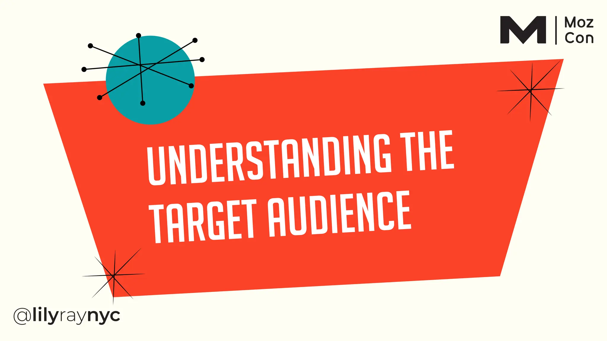 Understanding the
target audience
 