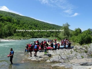 Predahje mogud, kada se čamci parkirajuna obali
 