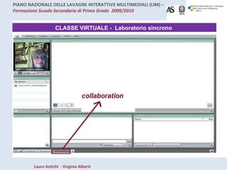 CLASSE VIRTUALE -  Laboratorio sincrono  