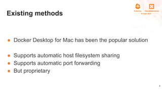 Kubecon Eu 2022] Running Containerd And K3S On Macos