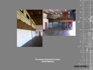 Faculdade Sudoeste Paulista
      ITAPETININGA
 