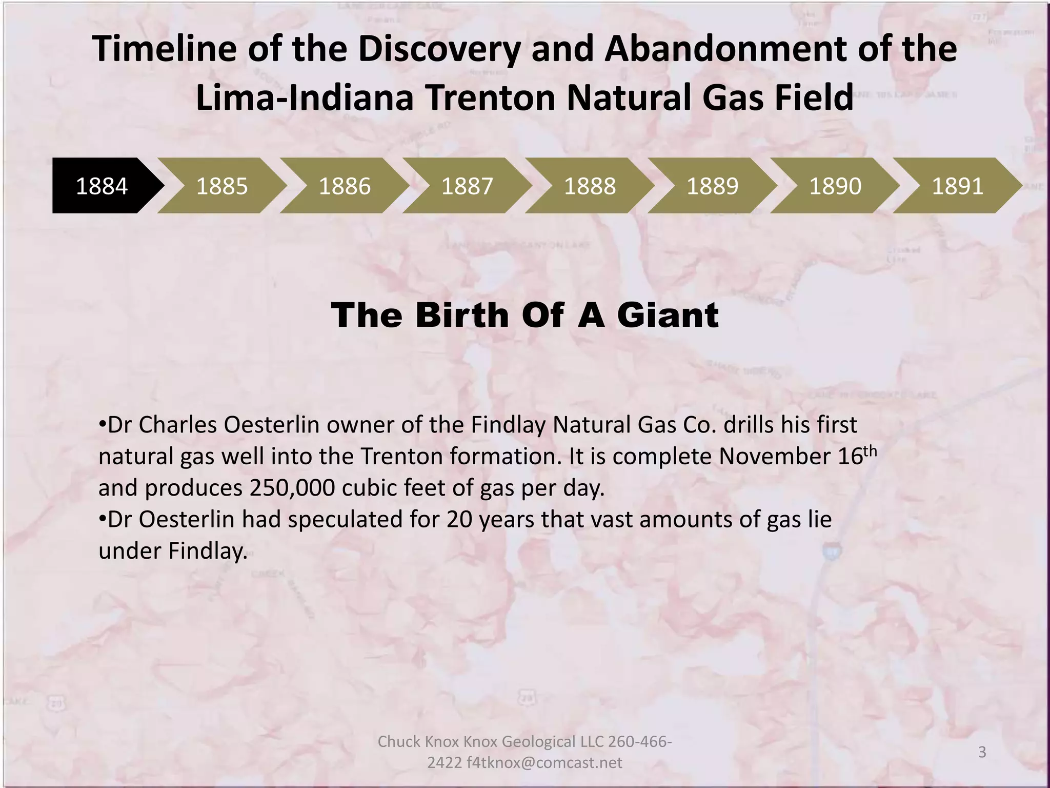 The Trenton Natural Gas Field of Indiana | PPTX