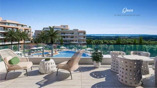 IS THE COLOUR OF JOY
Green
 