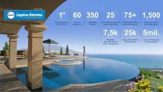 SINCE 1960
Leptos Estates
Leptos Estates
 