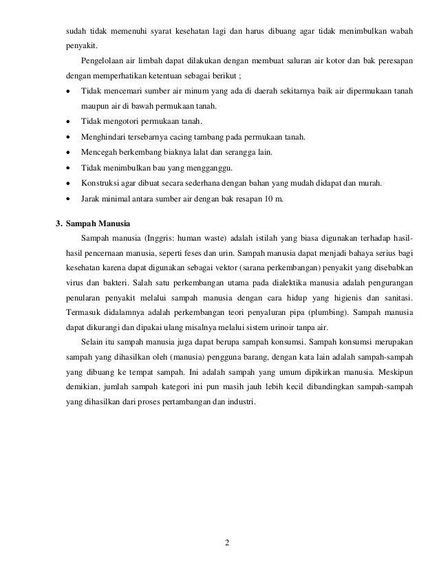 LIMBAH, SAMPAH, DAN 3R - MAKALAH