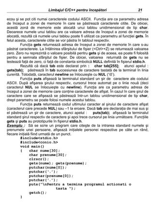 Limbajul c c pentru incepatori | PDF