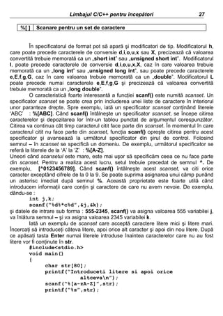 Limbajul c c pentru incepatori | PDF