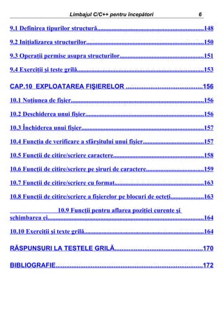 Limbajul c c pentru incepatori | PDF