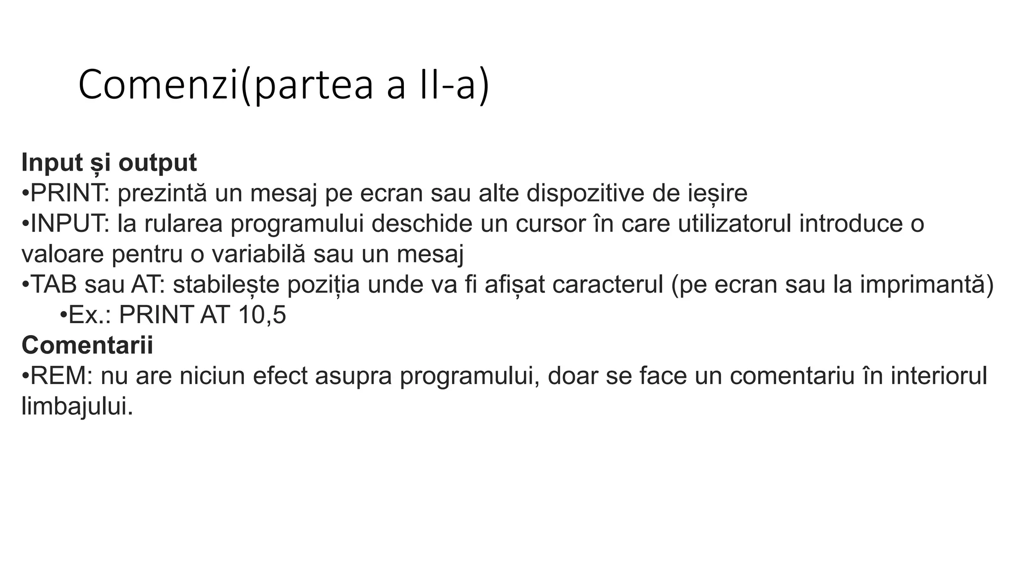 Limbajul de programare BASIC | PPTX