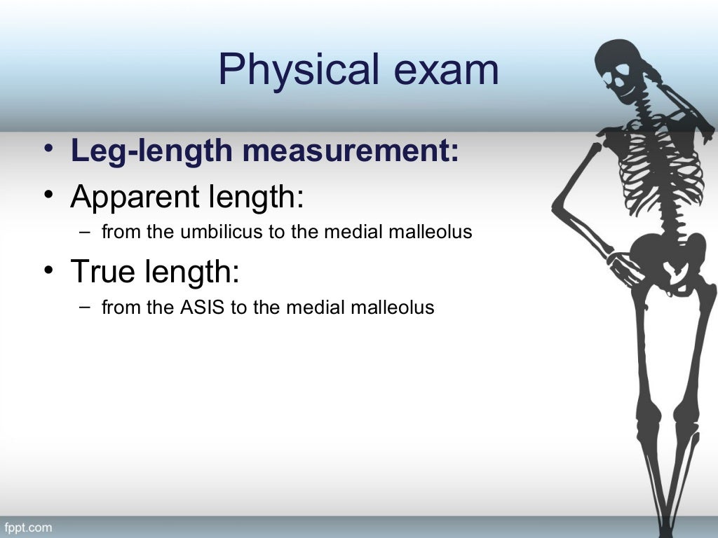 Limb length discrepency
