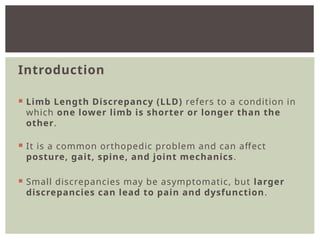 ASSESSMENT OF LIMB LENGTH DISCRIPPANCY .pptx